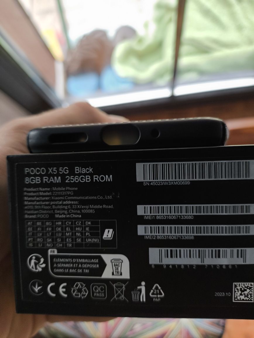 Poco x5 5g  Black 8gb/256gb