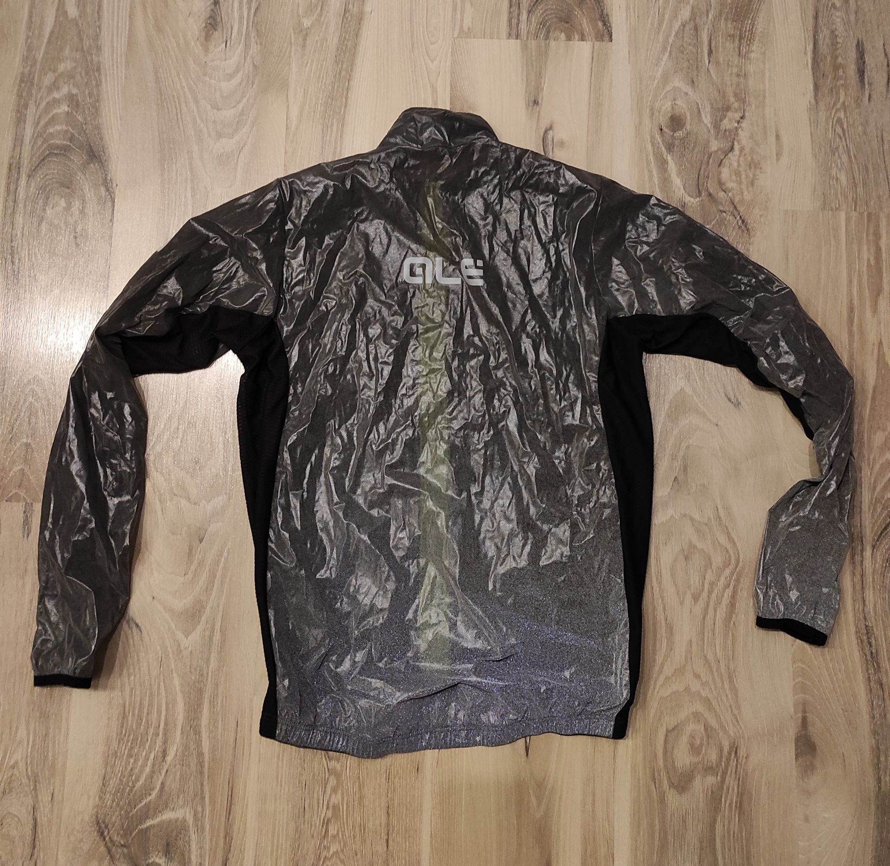 Kurtka rowerowa ALE Cycling Black Reflective XL