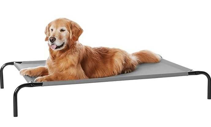 Legowisko łóżko dla psa podwyższone roz L, dł. 130 x szer. 80 x 19 cm