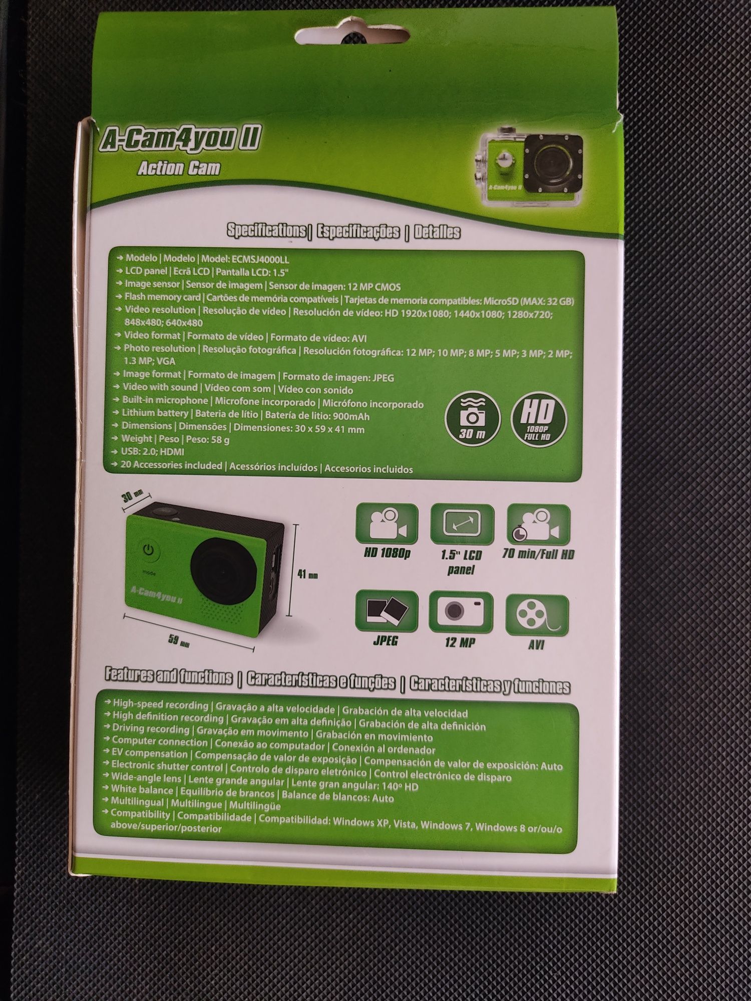 Câmara  A-Cam4you NOVA