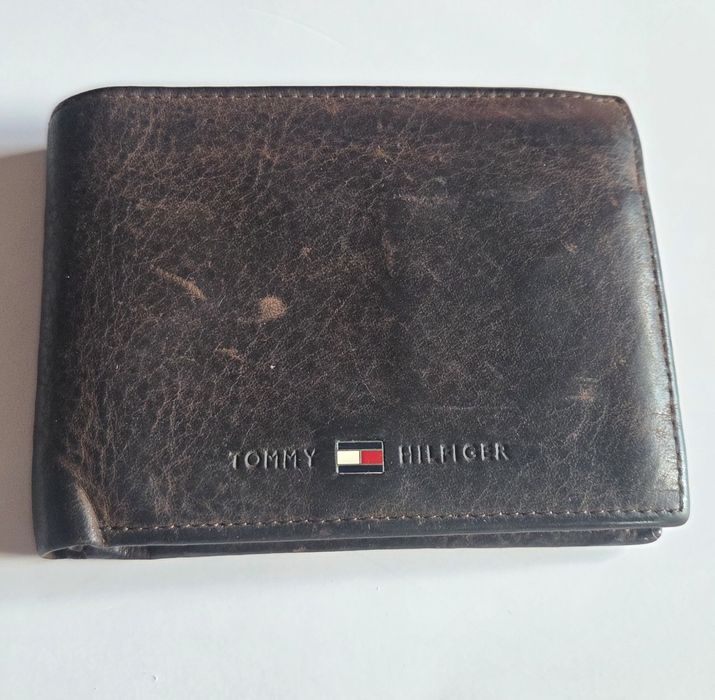 Tommy Hilfiger portfel - skóra naturalna