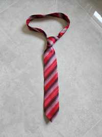 Męski krawat czerwony