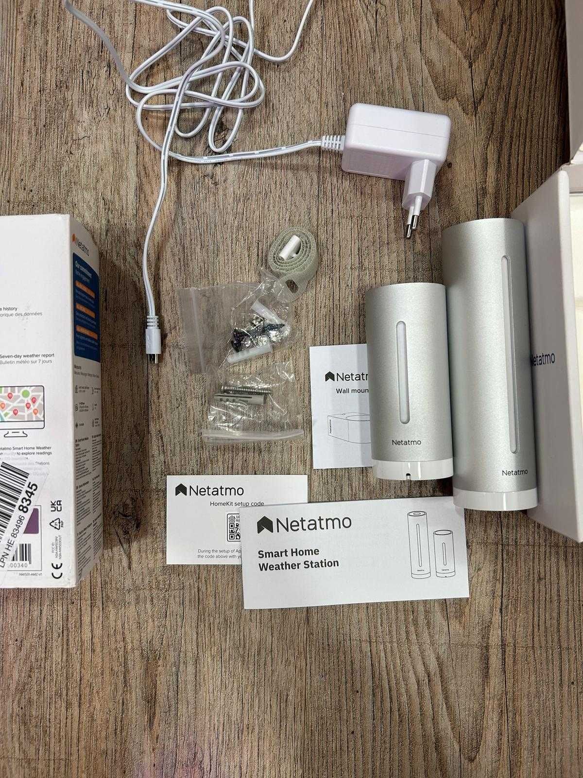 Netatmo  Stacja Pogodowa Weather Station + moduł zewnętrzny.
