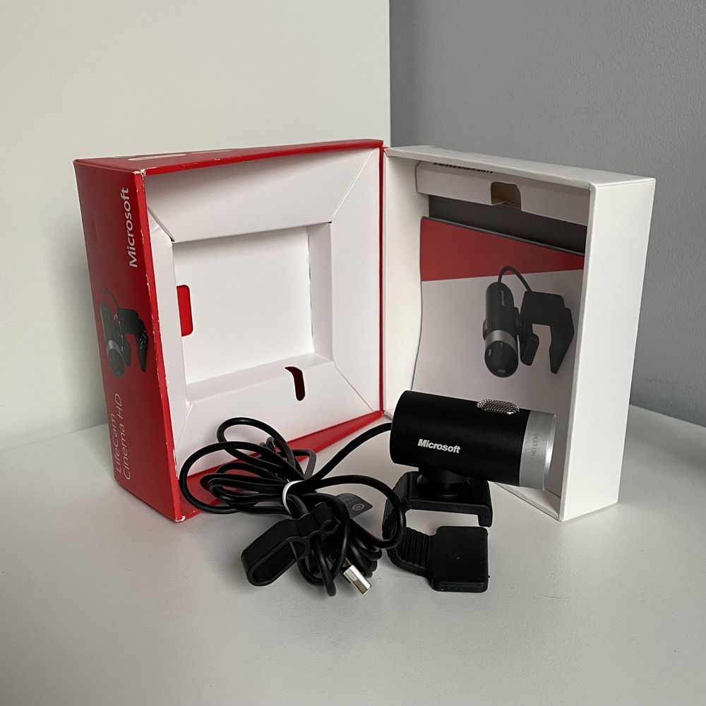Nowa Kamerka Microsoft LifeCam Cinema HD z wbudowanym mikrofonem