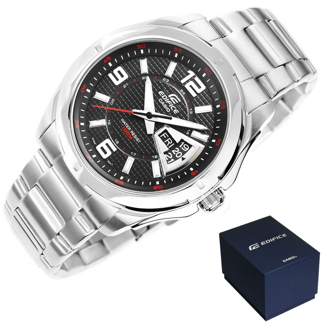 zegarek męski casio edifice ef-129d-1avef + box
