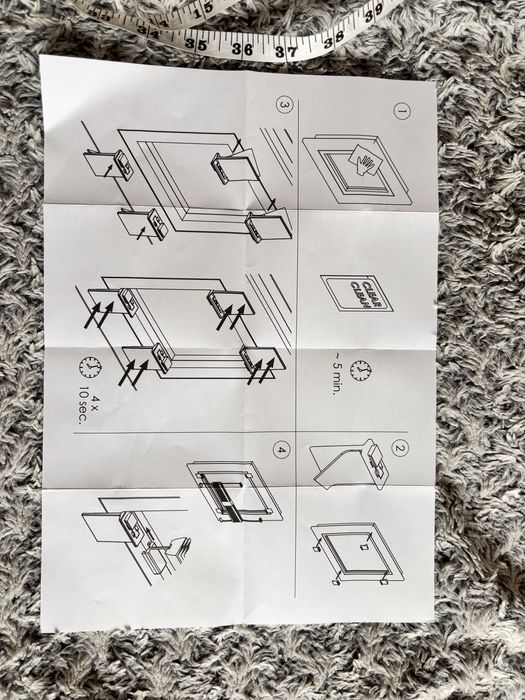 Plisa do samodzielnego montazu rozowa