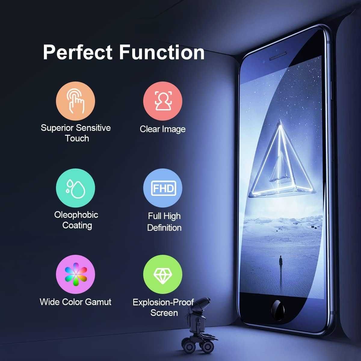 Wyświetlacz Ekran Dotyk LCD Do Apple iPhone 8 Plus Black