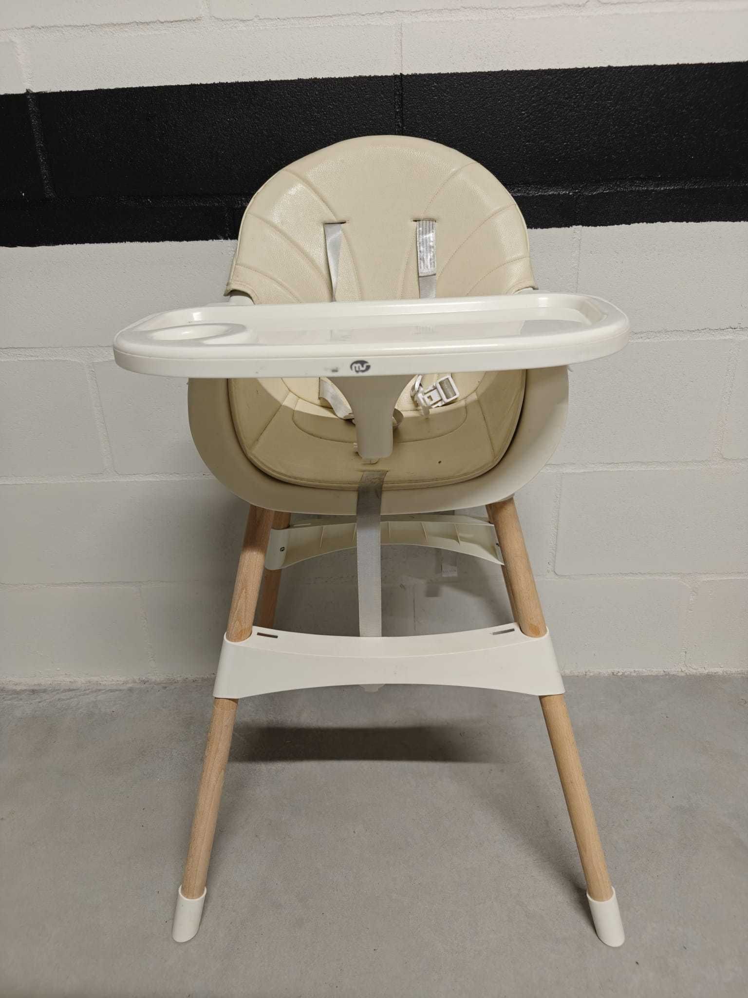 Cadeira de Refeição MS Mika Bege (‎56x46x91 cm)