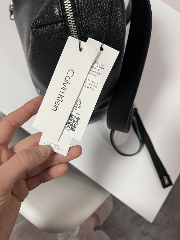 Рюкзак. Сумка. Портфель . Calvin Klein . Кожа