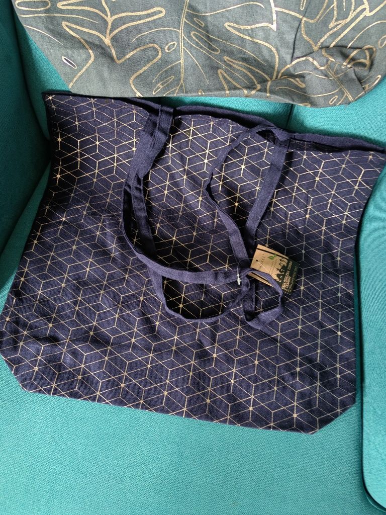 Ekologiczna torba z tkaniny na zakupy EKO Smukee 45x45