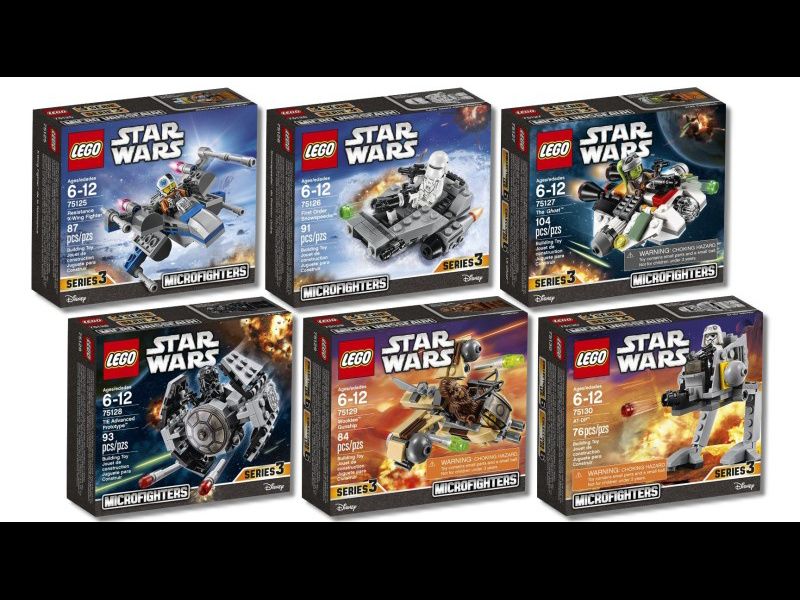Lego star wars microfighters serie 3. Selados. OFERTA DE POLYBAG