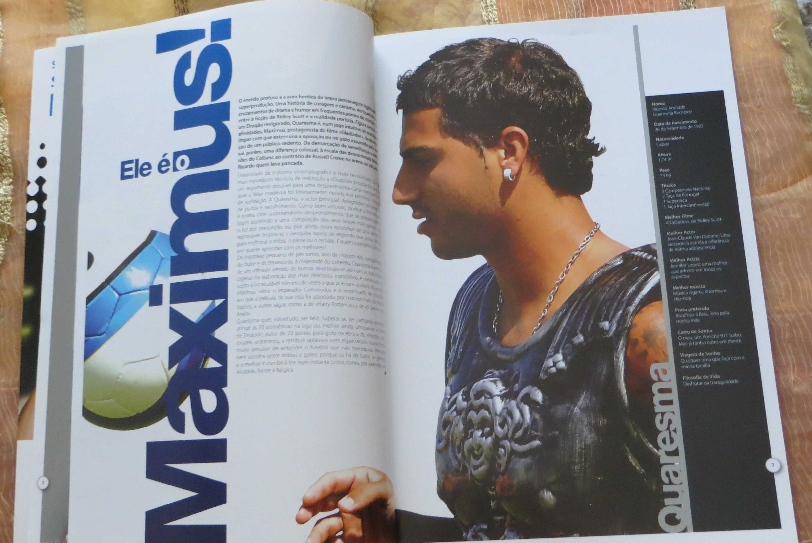 Revista Dragões N 263 de Agosto de 2007 - Quaresma, O Expoente Máximus