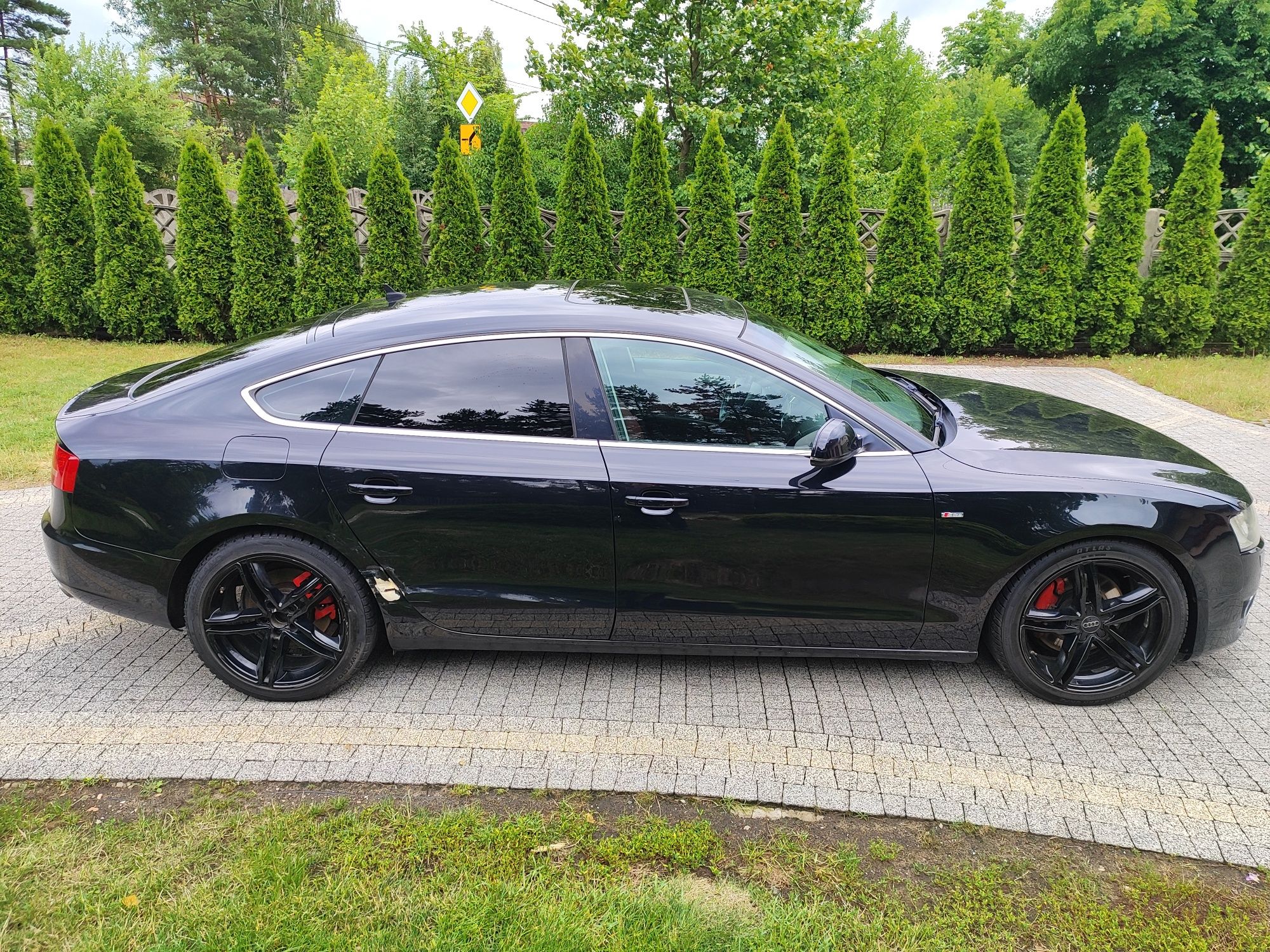 Audi A5 S-LINE 2.7TDI 190KM V6, Automat, Skóry, Szyberdach, Okazja!
