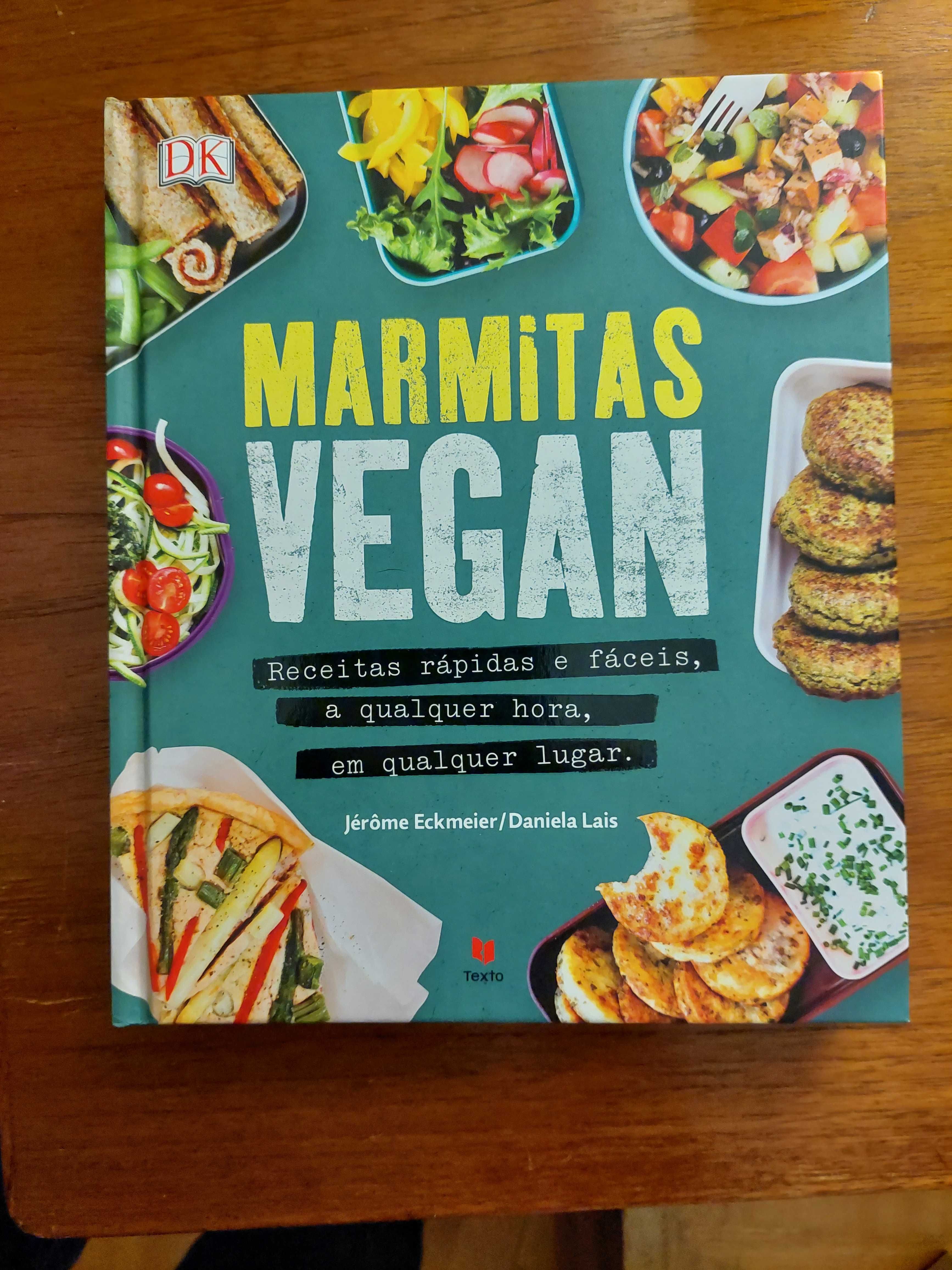 Livro "Marmitas Vegan"