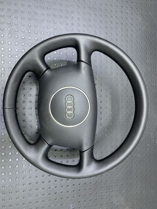 Руль з підігрівом Audi A4 B6 Audi A6 C5 шкіряний чорний ауді а4 а6