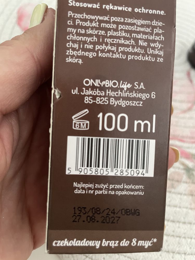 Onlybio toner czekoladowy