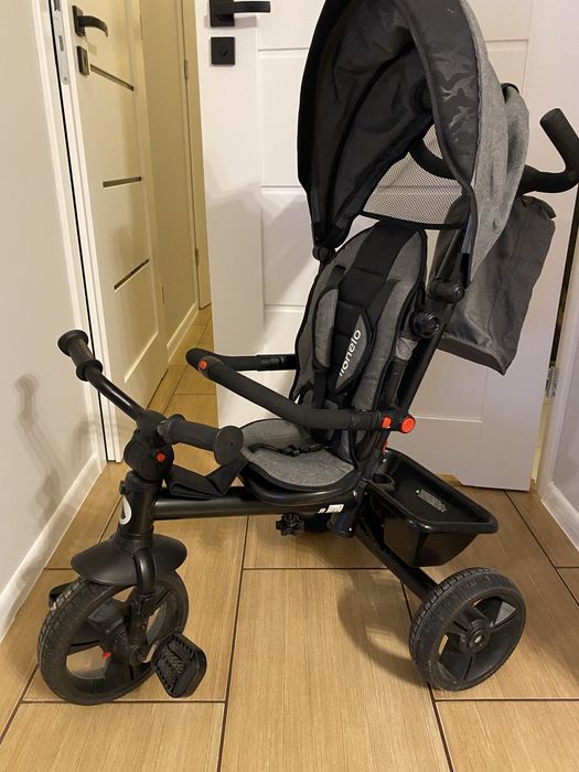 Rowerek trójkołowy Lionelo Haari Stone Grey, rower, pierwszy rowerek