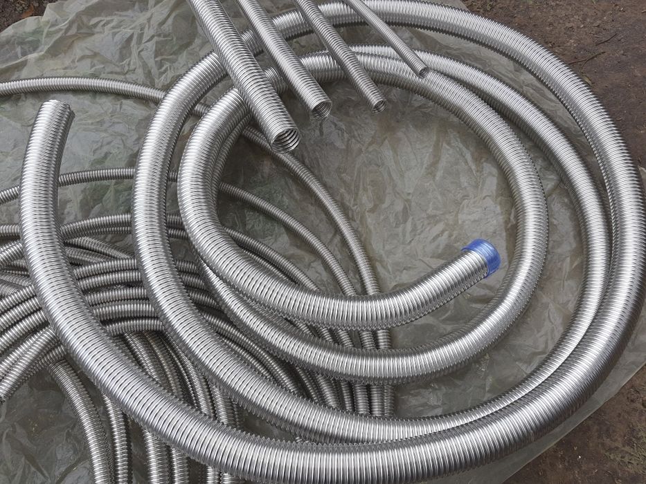 Гофра на выхлоп, для выхлопных газов, на бензо электро генераторы.