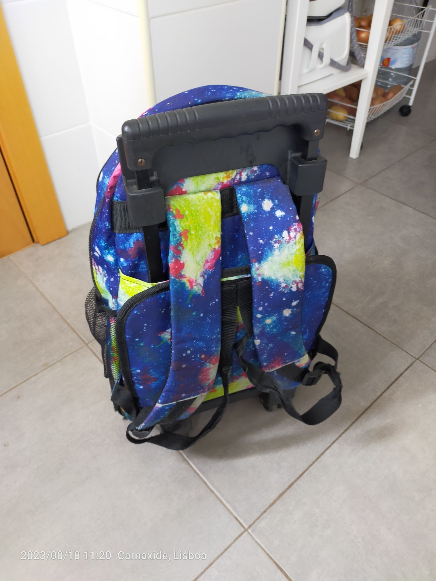 Mochila Escolar com trólei