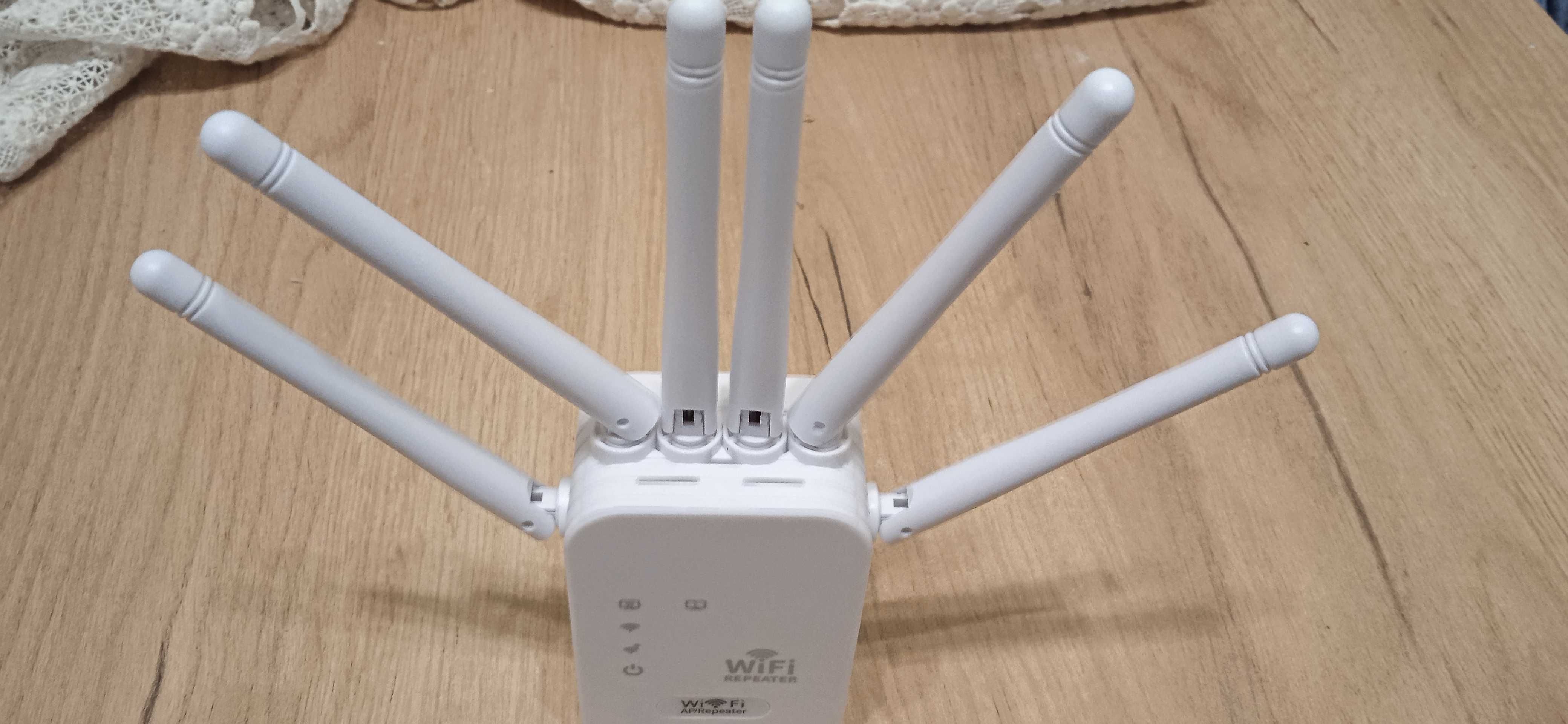 Wzmacniacz sygnału Wi-Fi repeater 300Mb/s 2.4G duży zasięg