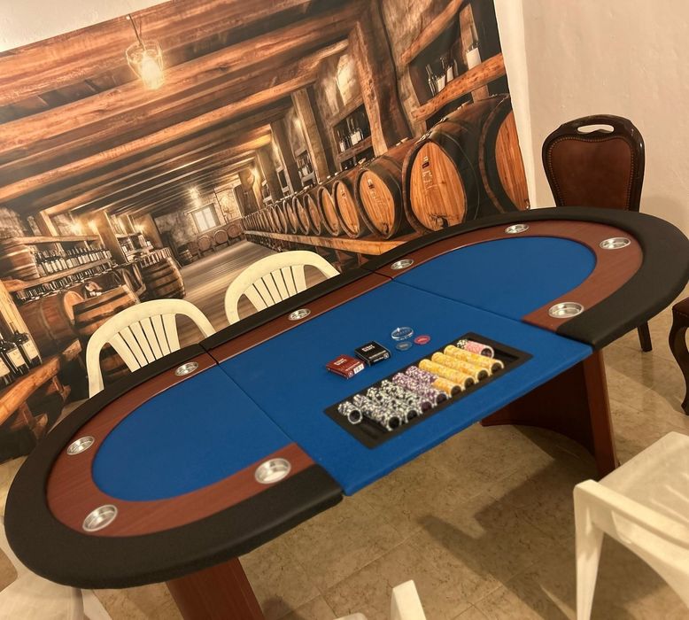 Mesa de Poker com 9 lugares