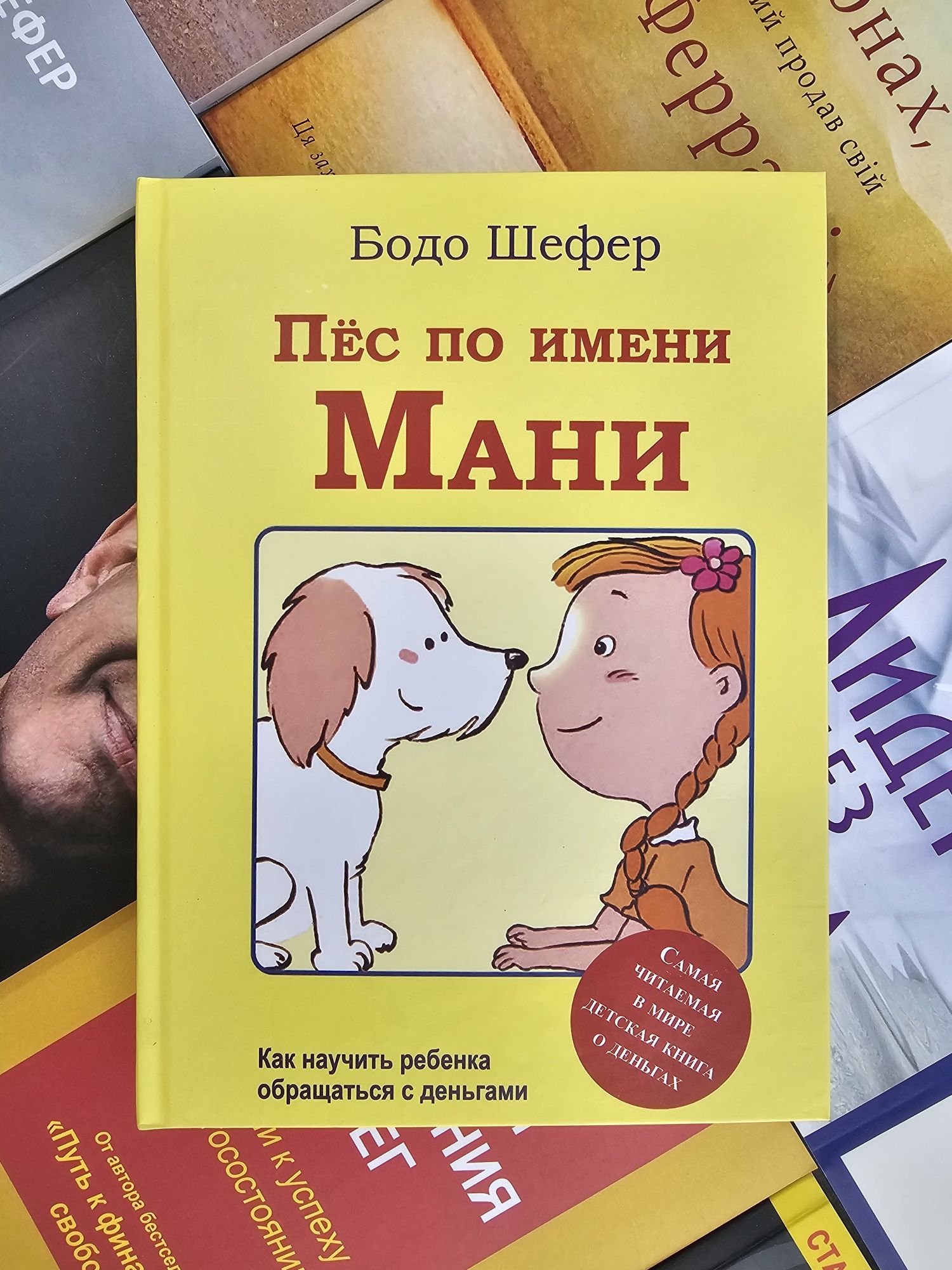 Книги Бодо Шефер/Пес по имени Мани/Монах, который продал свой Феррари