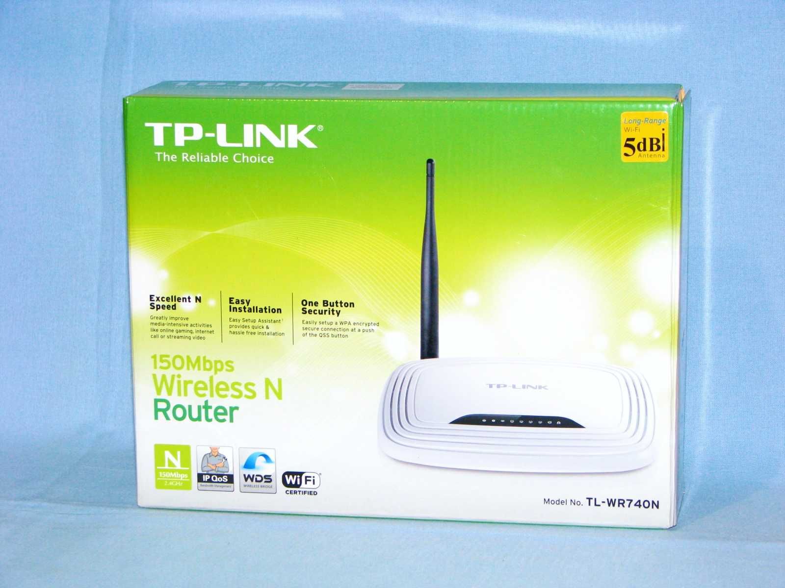 Nowy Router WiFi TP-LINK Fabryczny Komplet DSL RJ45