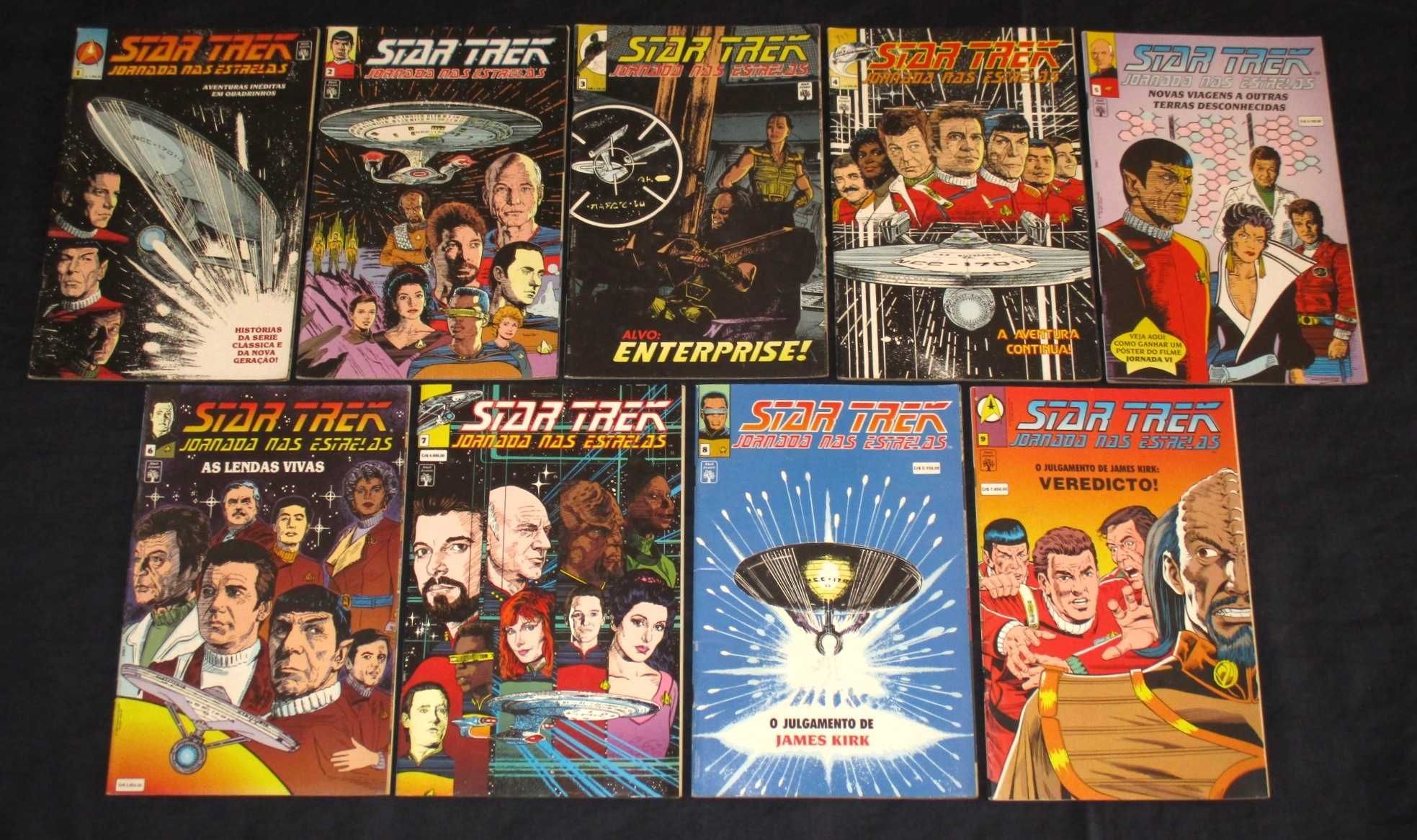Livros BD Star Trek Jornada nas Estrelas Completa