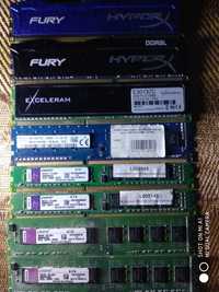 Продам різні планки пам'яті DDR3.