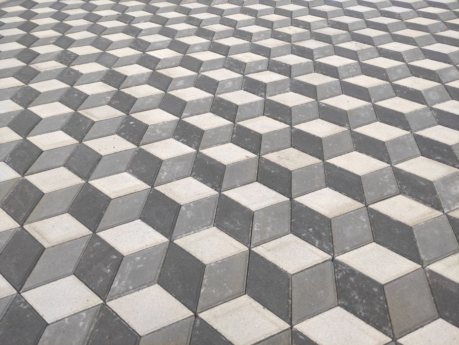 Тротуарная плитка РОМБ