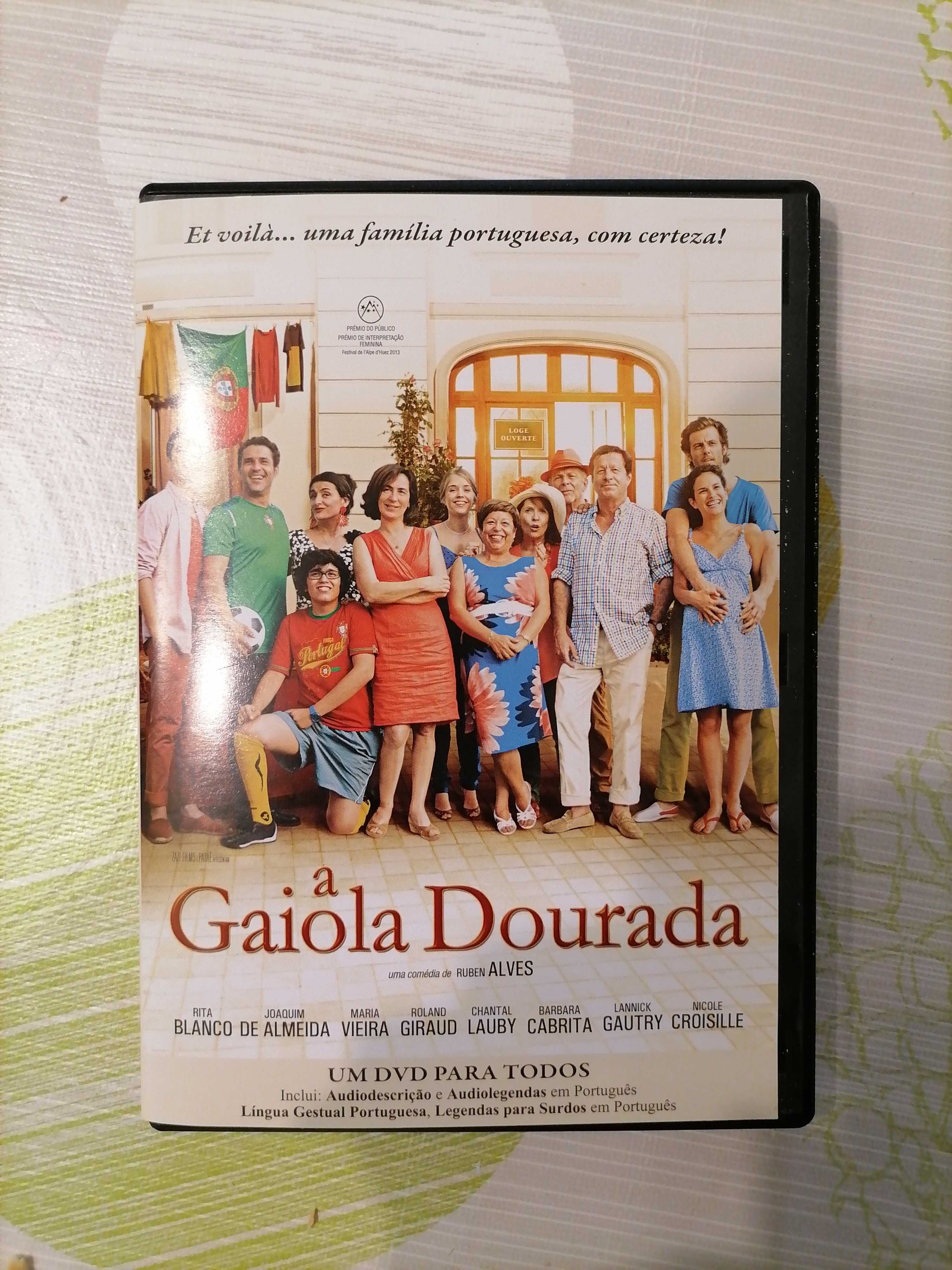 DVD Gaiola Dourada - filme galardoado
