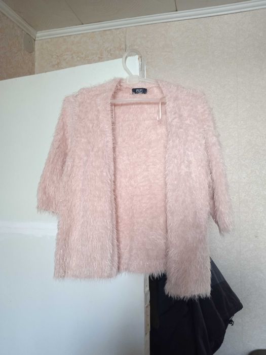 платье замш,болеро травка.