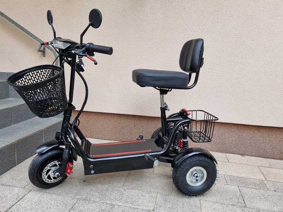 Elektryczny trójkołowiec 12 cali 48V 350W 40-50KM