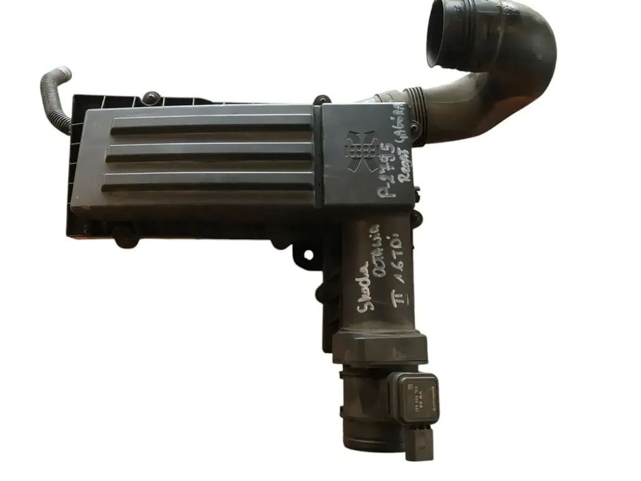 Obudowa Filtra Powietrza Przepływomierz Skoda Octavia II FL 1.6 TDI (2004 – 2013)- Gwarancja Wysyłka Montaż