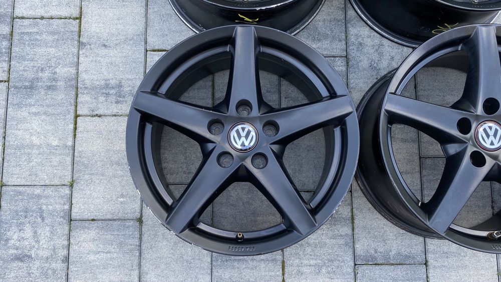 Felgi aluminiowe Ronal do VW T5 5x120 17 cali czarne
