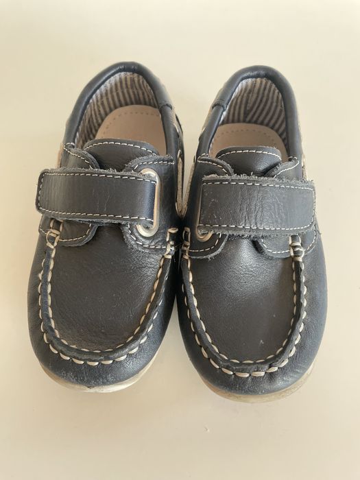 Sapato VELA menino em PELE - nº 24