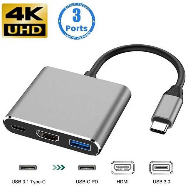 USB Type-C HUB Docking Station 4K HDMI PD 100W —ENVIO GRÁTIS—PROMOÇÃO—