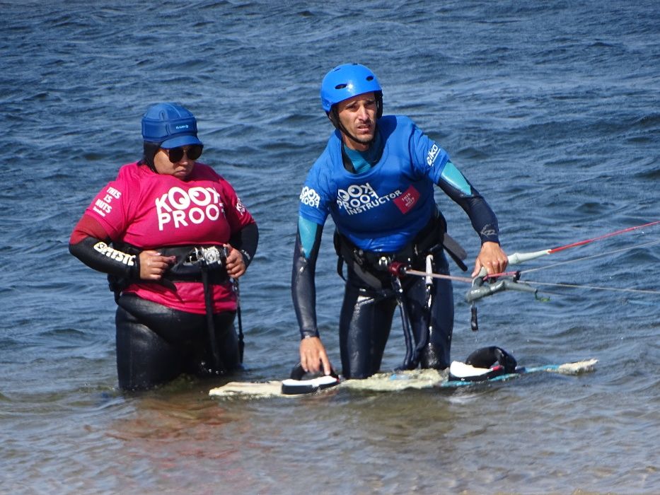 Aulas de kitesurf no Algarve