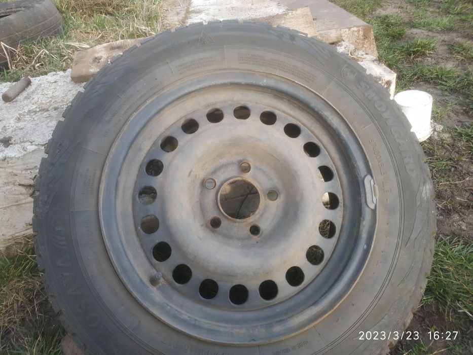 Колеса, комплект 4шт, зимові шини, розболтовка 5*110,шини 195/65  R15