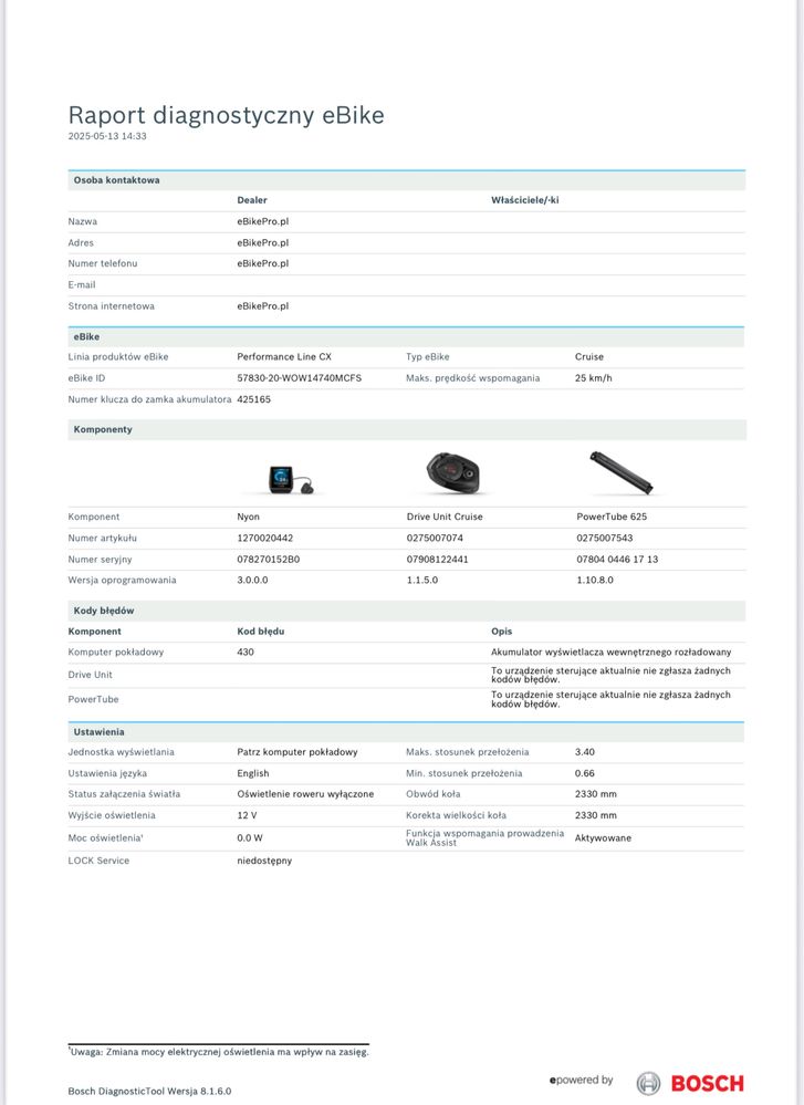 CUBE ( S ) STEREO 140 HPC ACTIONTEAM 625Wh 2070 KM [no.699]
