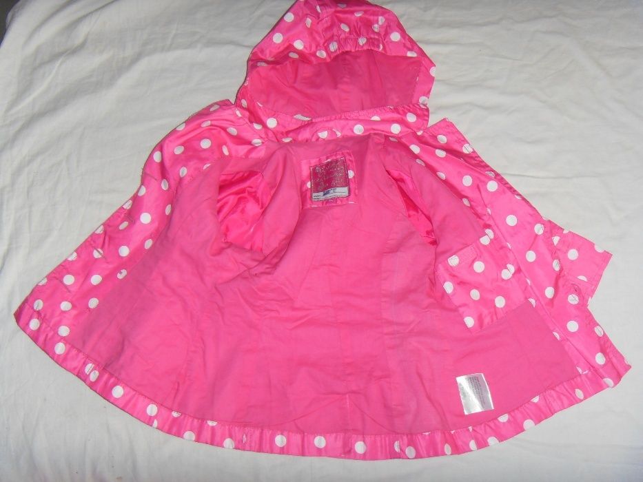 Куртка-ветровка, плащ детский для девочки-bakkaboe-92; HEMA-86.