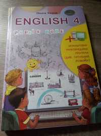 Продам підручник англійська мова 4 клас