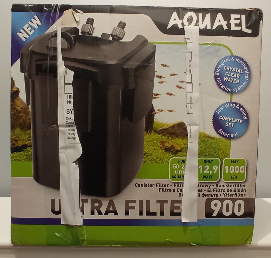 Filtr Aquael Ultra 900/akwarium/ryby/żółw/ okazja