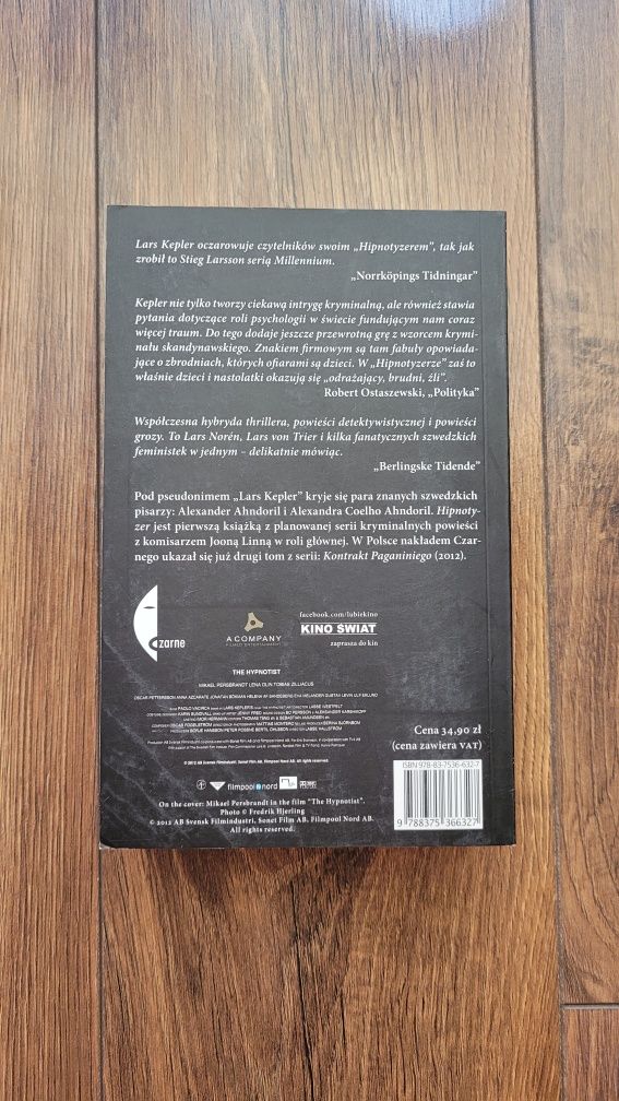 Książka: Hipnotyzer - Lars Kepler