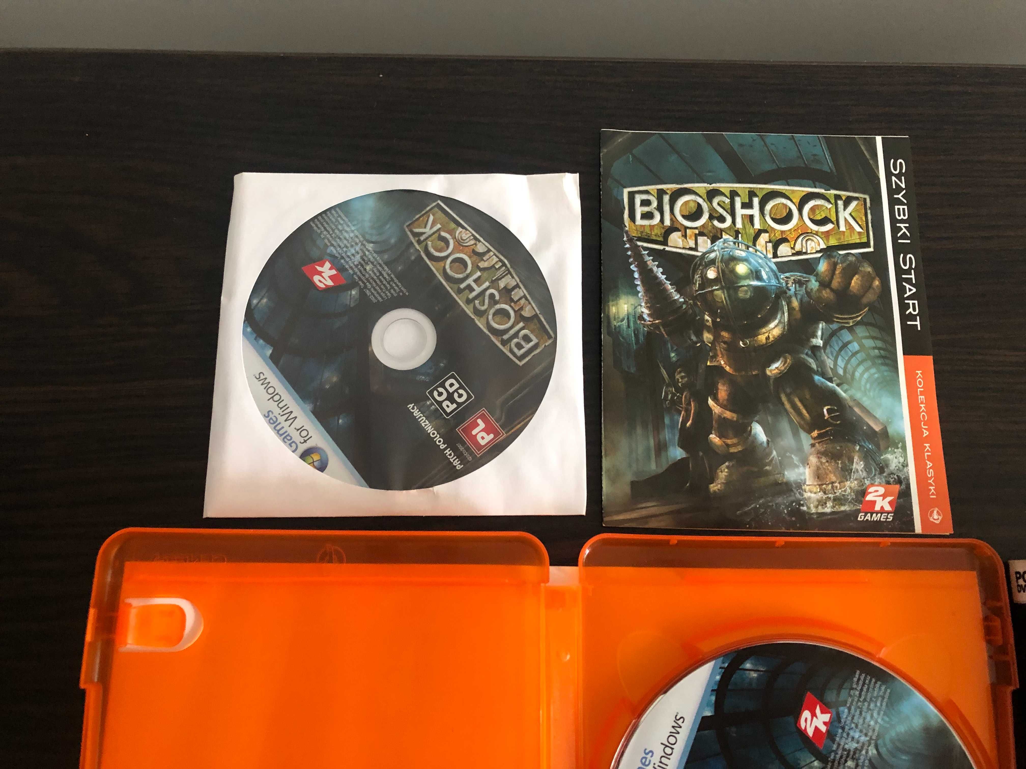 2 gry bioshock /wiedzmin zabójcy królów (ed.rozszerzona )