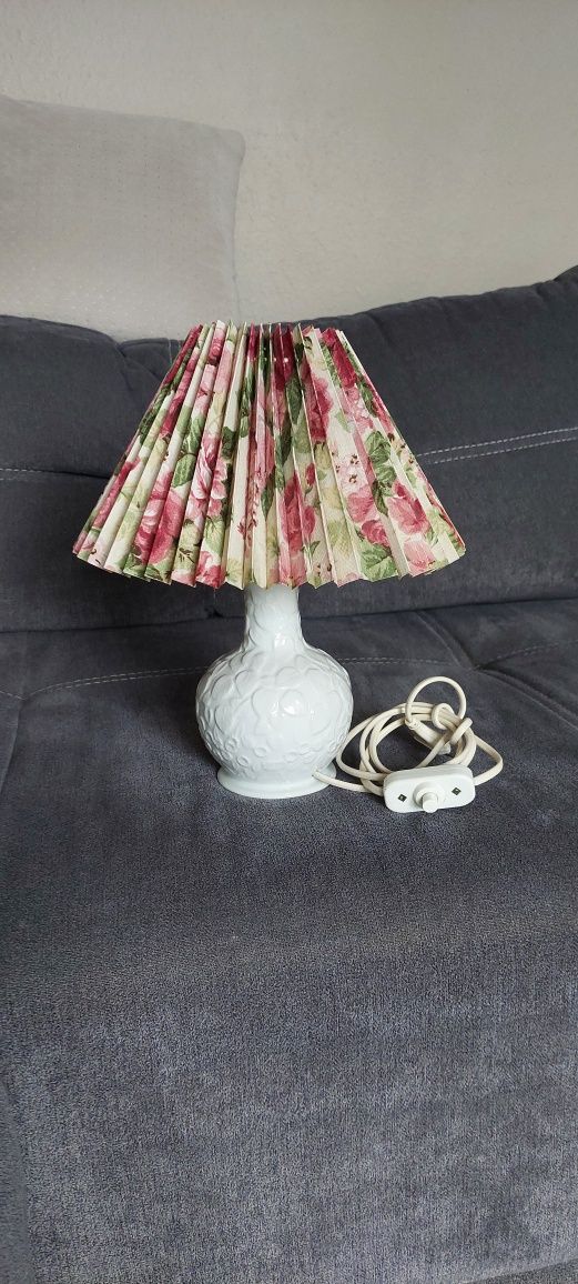 Stara lampka nocna  porcelana