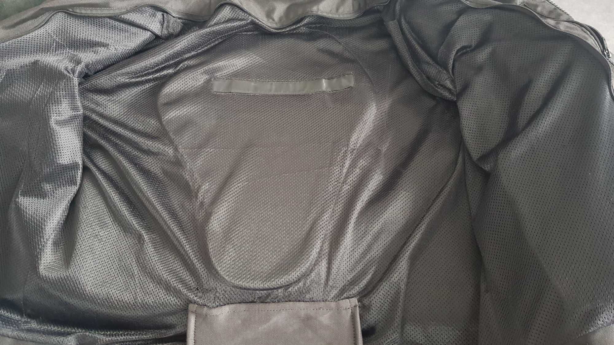 motocyklowa skórzana kurtka XXL