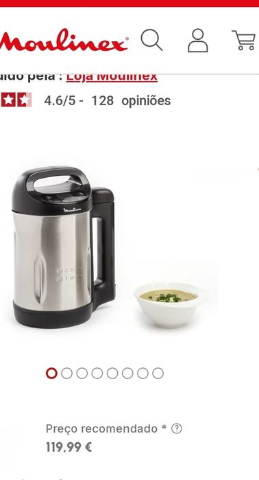 Maquina de smoothies e sopas
