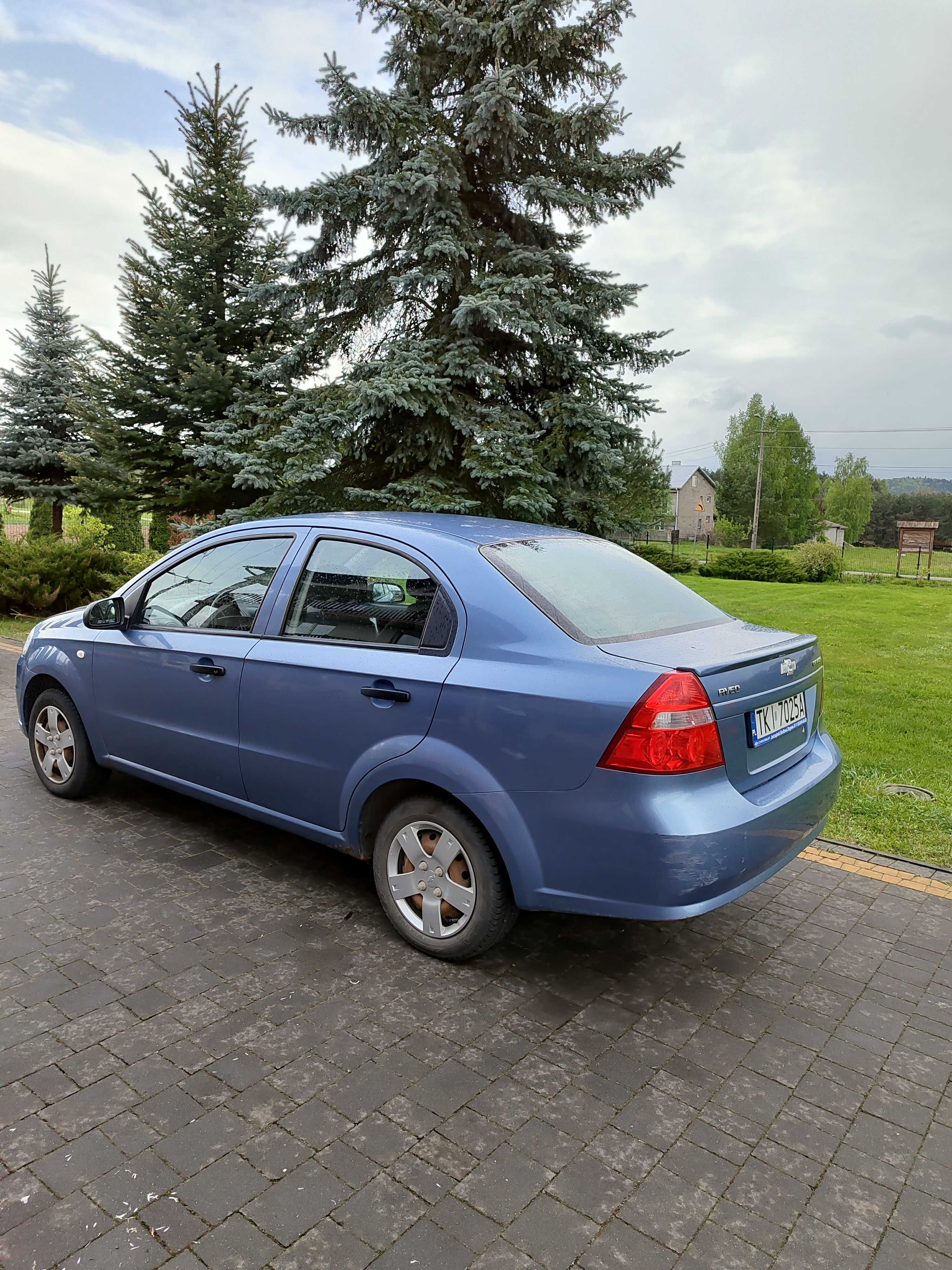 Sprzedam Chevroleta Aveo 1,2 benzyna rok produkcji 2007