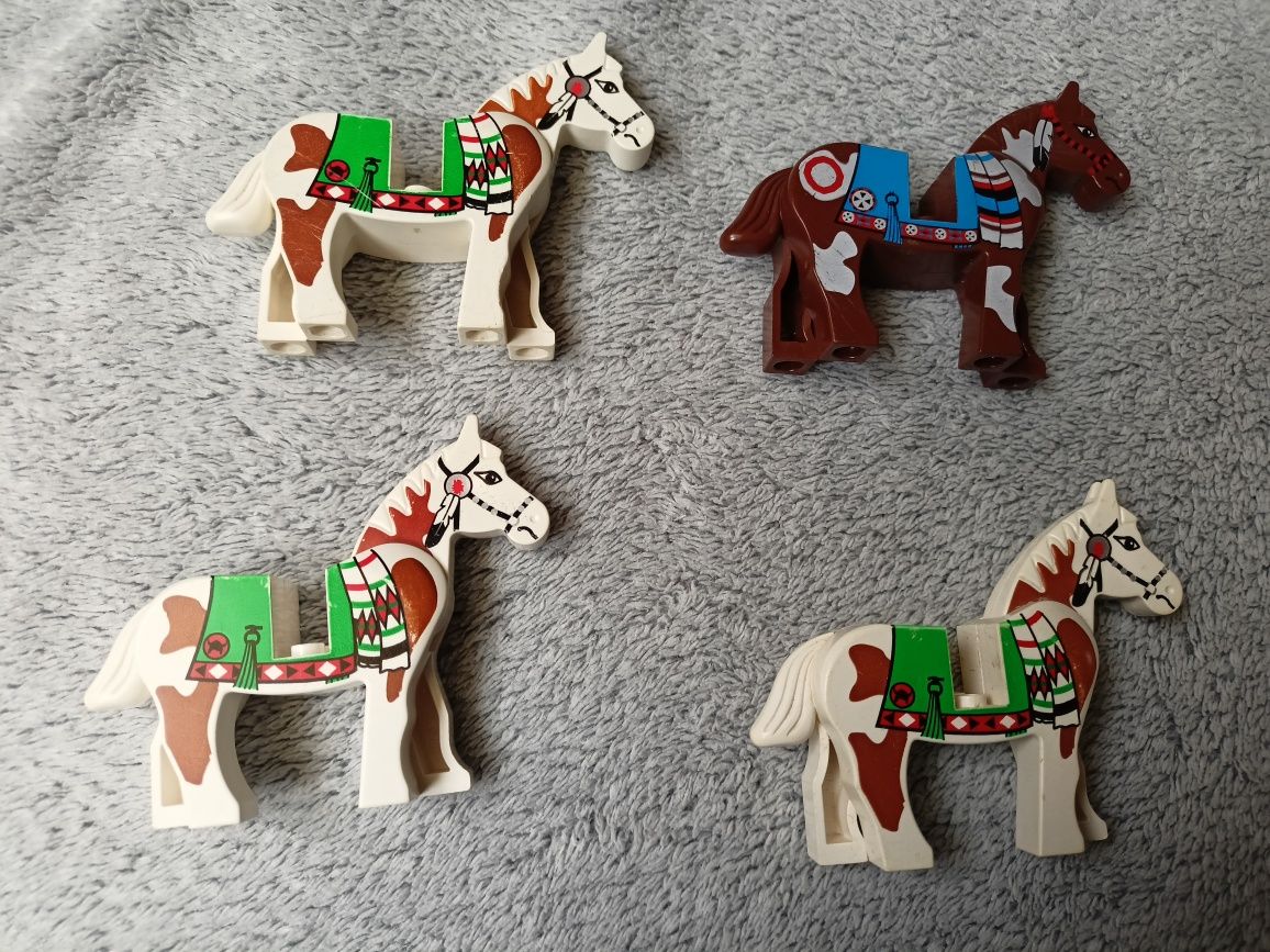 LEGO western konie indiańskie